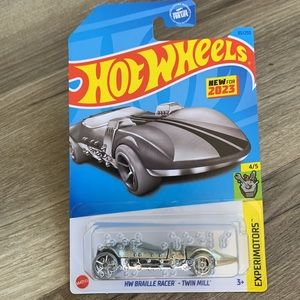 Hot Wheels HW Braille Racer Twin Mill Experimotors 4/5 Car 2023 Mattel Hotwheels